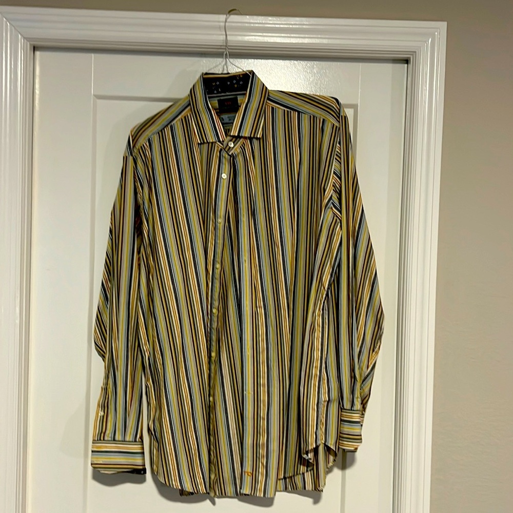 Thomas Dean Dress Shirt sizeXL